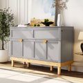 Merax Stylish Queen Size Murphy Bed with Solid Pine Wood Handles & Legs