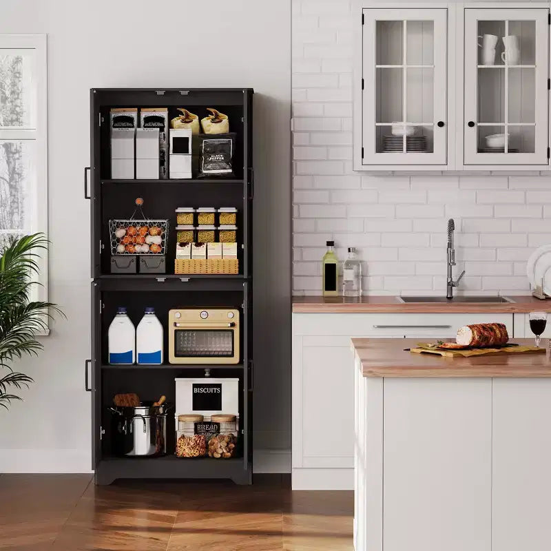 Armoire de cuisine noire