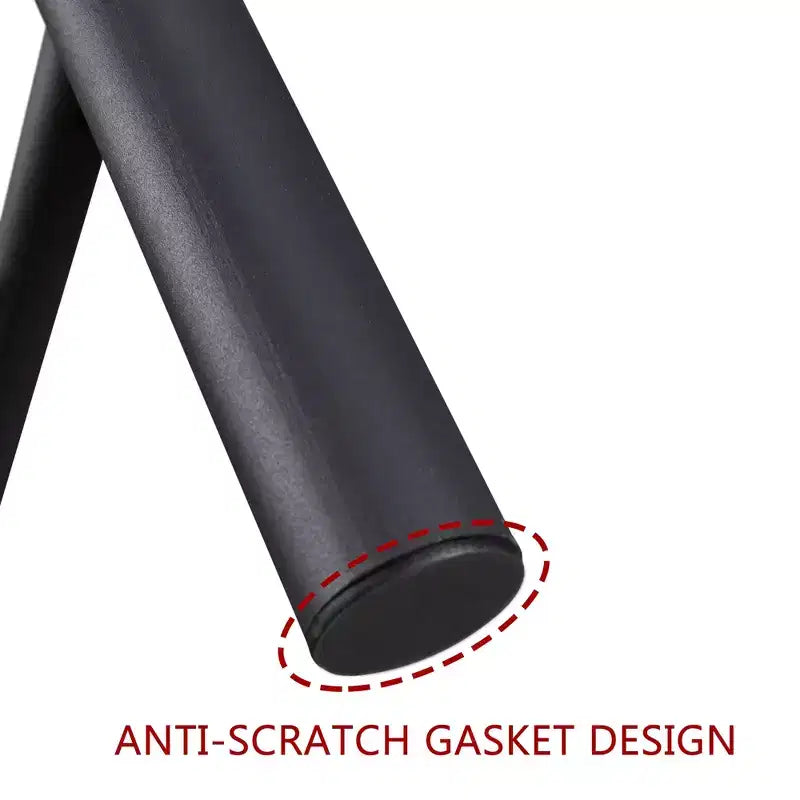 Cadre de lit à baldaquin en métal noir, grand lit à 4 montants pour 1-2 adultes