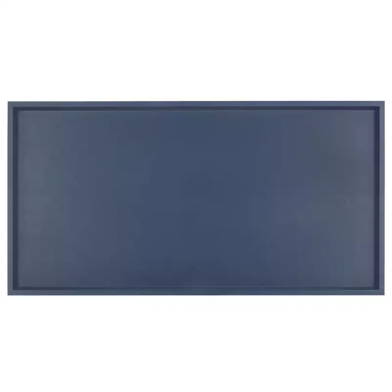 Table basse rectangulaire avec étagère – Beige / Bleu / Marron / Gris / Blanc cassé, 1 pièce