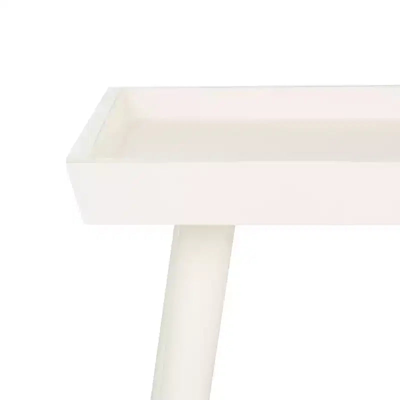 Table basse rectangulaire avec étagère – Beige / Bleu / Marron / Gris / Blanc cassé, 1 pièce