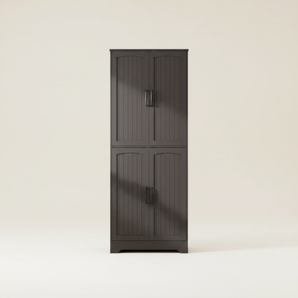 Armoire de cuisine noire